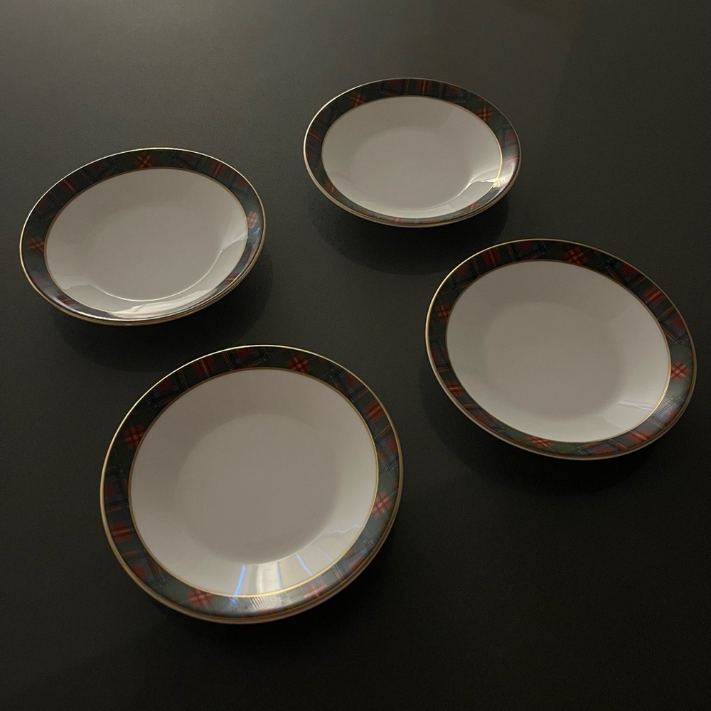 Ralph Lauren Highland China Saucer Plates—Vintage